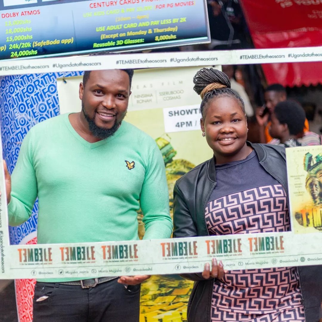 Moideasltd's tweet photo. It's Day 5 ba dear
Come get your ticket and watch #Tembele
Today at just 17000  you get to watch this movie at @CenturyCinemax1
See you in a few 
4pm and 8pm 

#Tembeletotheoscars 
#Tembele
#makingugfilmsfamous
#tembeletotheoscars 
#MakingUgFilmsFamous 
#tembele https://t.co/VOyCPG4XL0
