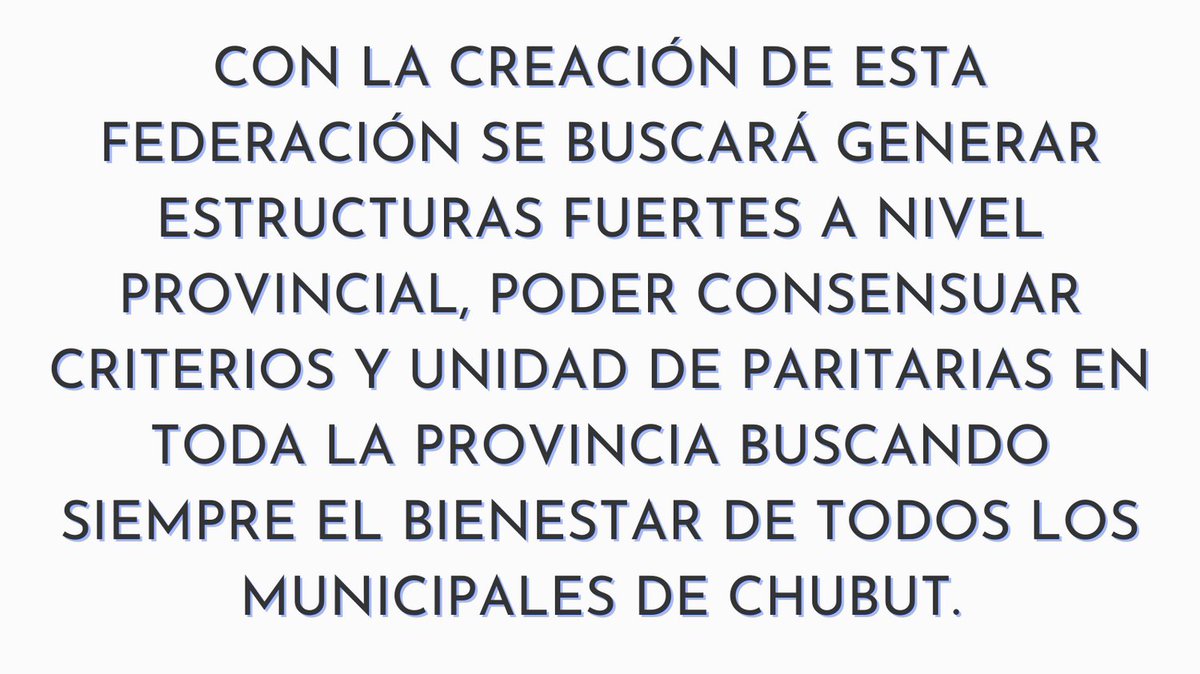 ➡️ En el marco de la Jornada de Capacitación Sindical en Puerto Madryn, quedó conformada la 𝙁𝙚𝙙𝙚𝙧𝙖𝙘𝙞𝙤́𝙣 𝙙𝙚 𝙎𝙞𝙣𝙙𝙞𝙘𝙖𝙩𝙤𝙨 𝙈𝙪𝙣𝙞𝙘𝙞𝙥𝙖𝙡𝙚𝙨 𝙙𝙚 𝙡𝙖 𝙋𝙧𝙤𝙫𝙞𝙣𝙘𝙞𝙖 (FESIM Chubut).

#semradatilly #sindicatos #municipales #radatilly #trabajadores #chubut