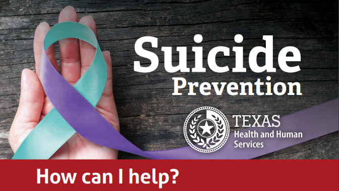 TxSchoolSafety's tweet photo. The suicide prevention wallet card from @TexasHHSC is a downloadable resource guide with information about warning signs and how to help. The card is available in English (https://t.co/jNwSZ8lVqS) and Spanish (https://t.co/xYz8IbEXtv). #SPM22 https://t.co/sy36xPIkrm