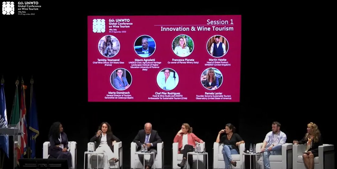 Wine tourism is high on many travellers bucket list. How to ensure sustainable strategies that target their demands of innovative experiences? Find it out at the first session of the 6th Global Conference on Wine Tourism #GCWT2022 🔗youtu.be/4ZgzXRP_x3M