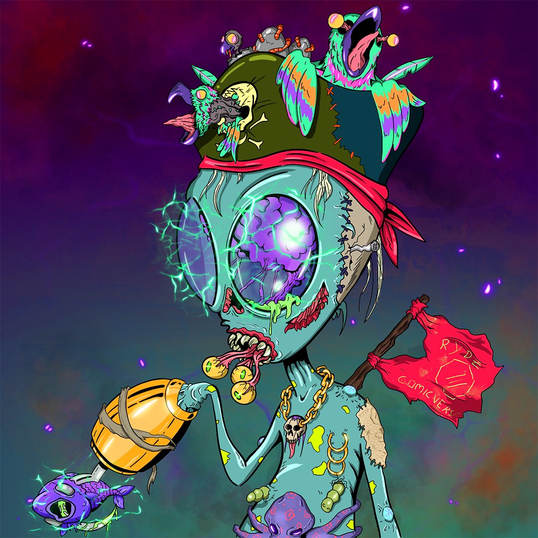 Rydzproductions's tweet photo. WE WON! 🏆

We won an @InfectedMob @okaybears, and we got the A OKAY to share this winning image with you all💥

Celebrating the launch of Ernest Comic this Saturday, we r offering a #FREE #NFT #MINT of our winning infected Ernest!🚀#spread

*Not an infected promo

#NFCTD #RYDZ https://t.co/TTD02iEjrH