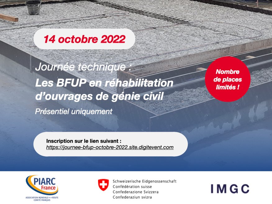 Cim_Beton's tweet photo. [#JOURNEE_TECHNIQUE] 
👉 "Les #BFUP en #réhabilitation d'ouvrages de #génie_civil" 
📅 14/10  8H30-16H 📍 FNTP Paris
⚠️uniquement en PRESENTIEL &amp; places limitées !
📢 Programme et INSCRIPTION : https://t.co/U2ZYYdKEVo

@EqiomGroupeCRH @HDCement_France @LafargeFrance @GroupeVicat https://t.co/Xu2owf6q5x