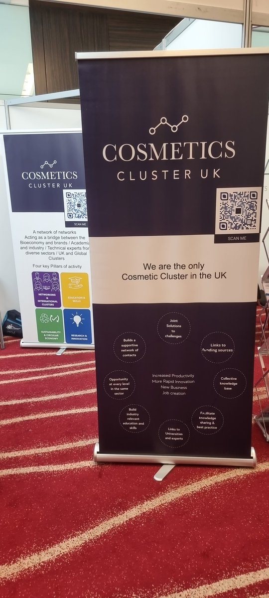 Visit us at stand 14 at <a href="/IFSCCLondon2022/">IFSCC2022</a> to hear about our Cluster activities and visit our website to join the cluster.