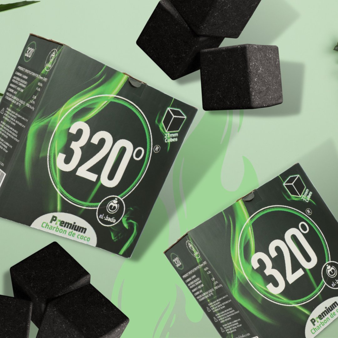 🆕 CHARBONS EL-BADIA 320° CUBES 27MM 2KG 🆕   

➡️ Puissant  
➡️ Chauffe plus intense  
➡️ Tiennent plus longtemps 

🛍️ ow.ly/lhML50KNNfC