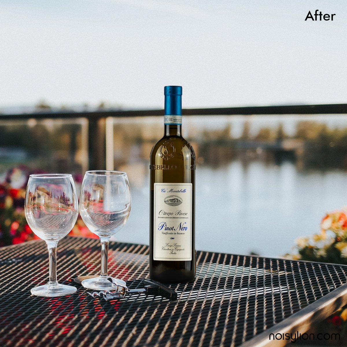 NoisyLion's tweet photo. Joie de vivre! Go places with your wine bottle! 🍷✨

Visit https://t.co/yPa61weM08 to create desired backdrops for your products.

#photomanipulation
#imagemanipulation
#changebackground
#manipulation
#noisylionretouching https://t.co/CvBhSwi0iV