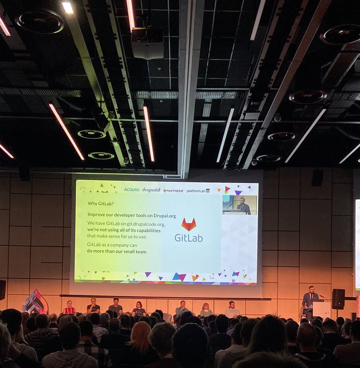 Learning about the latest status of the #core #initiatives at #DrupalConPrague - lots of non code opportunities to contribute 🤩