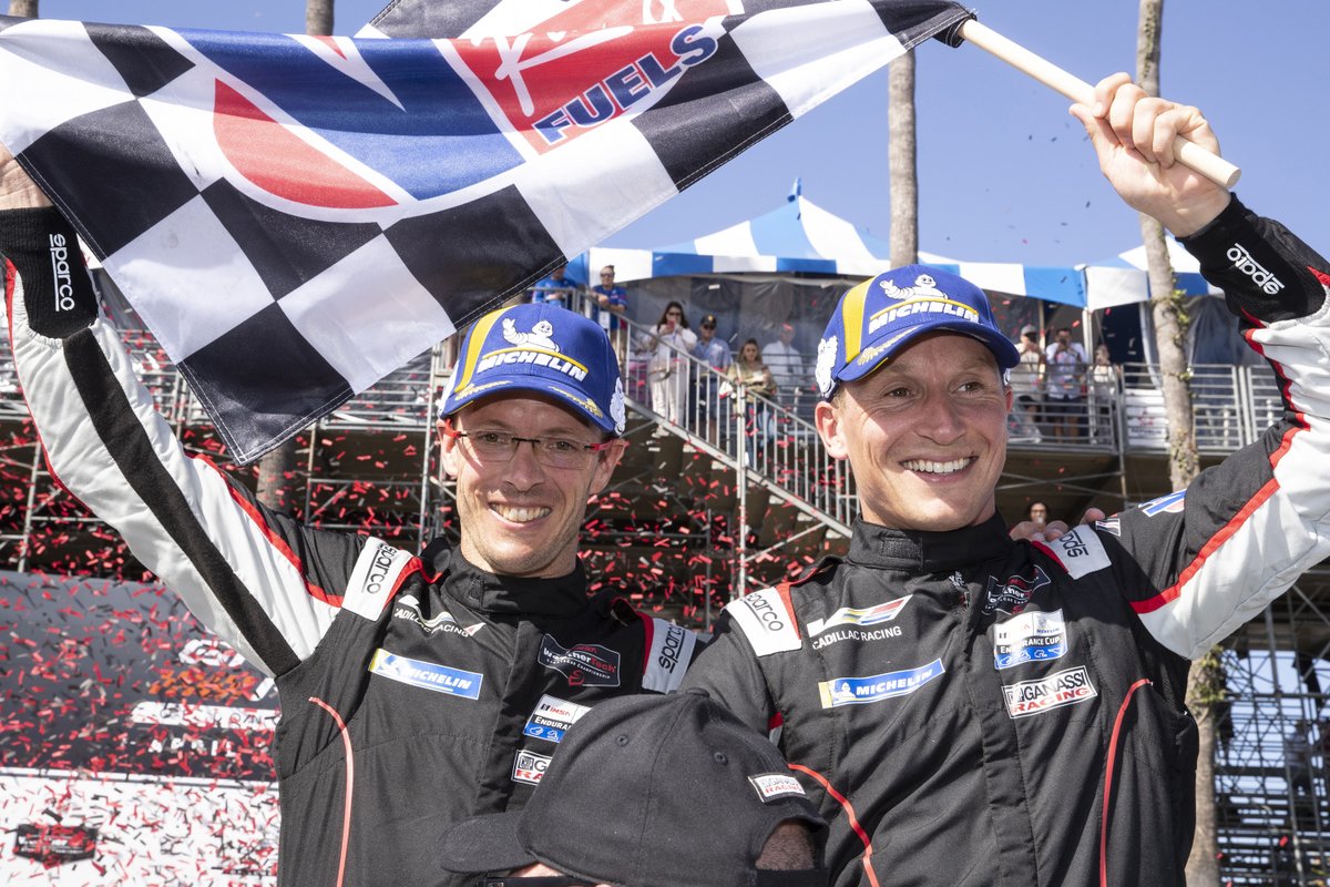 We wouldn’t dare separate these two! Please join us in welcoming back @BourdaisOnTrack and @Rengervdz for 2023 as they take aim at @IMSA's GTP class with Cadillac Racing 👏 #CadillacRacing // #BEICONIC Learn more at chipganassiracing.com/news/chip-gana…