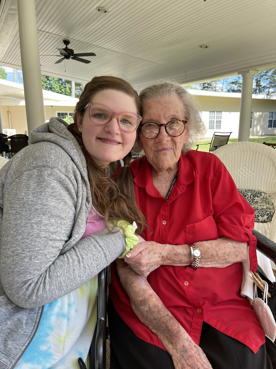 readheadreader's tweet image. My 99yo grandma has #Covid as does her 97yo brother😣

If y’all could say a pray or send good vibes her way, I would really appreciate it. I’m really scared for her. She didn’t sound good last night😢