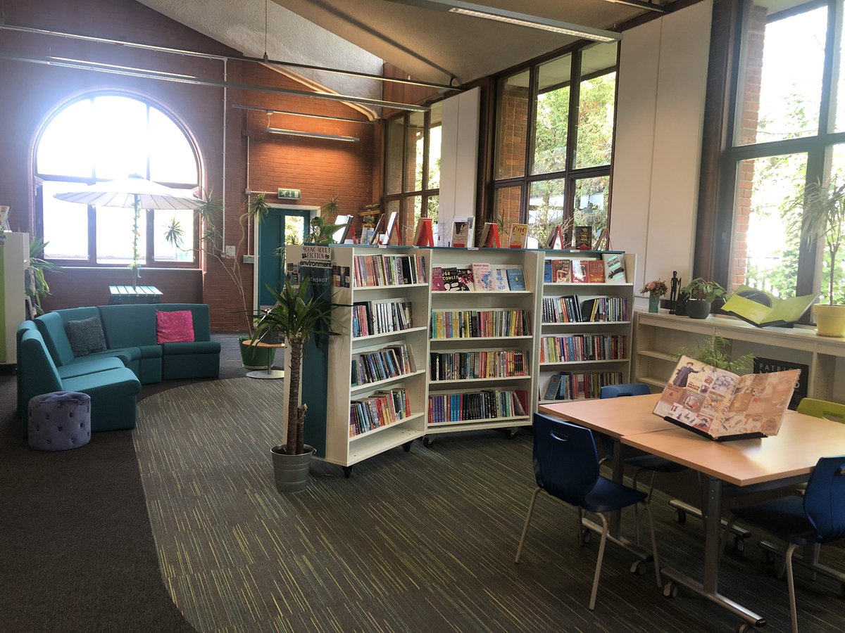 <a href="/SpringwestA/">Springwest Academy 💙</a> The house points are already adding up in the library! Don’t forget to add a token for every read and returned book 📚 😀