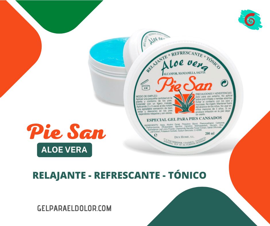 PieSan es el nuevo #gel de #SindolorGel especial para pies y piernas cansadas

Con aloe vera y #alcanfor 💯 para ofrecerte descanso, frescor y relajación

Si pasas muchas horas de pie o padeces de piernas hinchadas, fatigadas o doloridas este es tu gel 💙

Gelparaeldolor.com