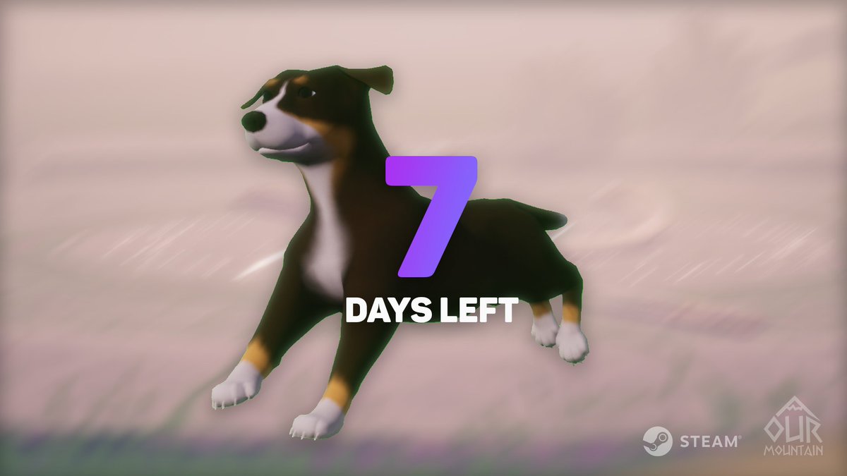 goodmonkeygames's tweet photo. 7 days to go! Our Mountain will be launched on Steam on September 27th, 2022. @ 8:00PM PDT. Get ready for an adventure with Charles and Buddy!
https://t.co/rcy8zlZ8Ve
#ourmountain #IndieGameDev #indiegame #gaming #gamedev #game https://t.co/C6cWO1EEm8