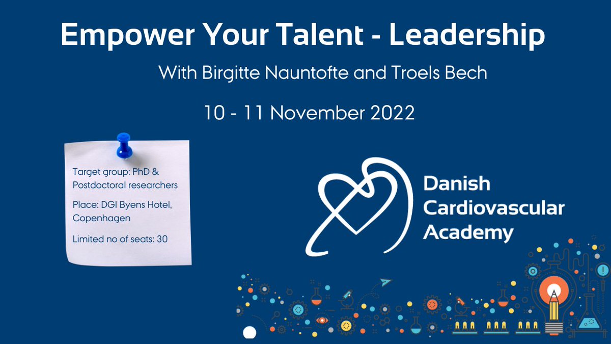 DCAcademyDK's tweet photo. JOIN DCAcademy EMPOWER YOUR TALENT - LEADERSHIP 10 - 11 NOV
Sign up now - limited no of seats: 30 https://t.co/4G1bZoEqca https://t.co/0WuTnmmjZu