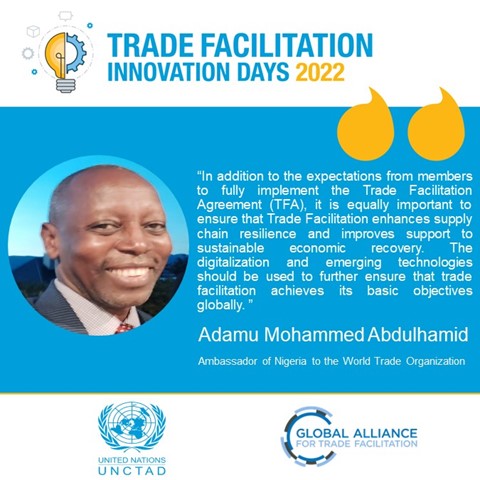 UNCTAD_TLB's tweet photo. 📣 #TFID22 is live!
Missed out the beginning? No worries, we've got you covered!
 Registrations still open here:https://t.co/uO1sJUwDat

🗣 Hear what our speakers @AdamuMAbdulhamid, Laura Escalante and Shamika N. Sirimanne have to say⤵️ https://t.co/AECyBWh37y