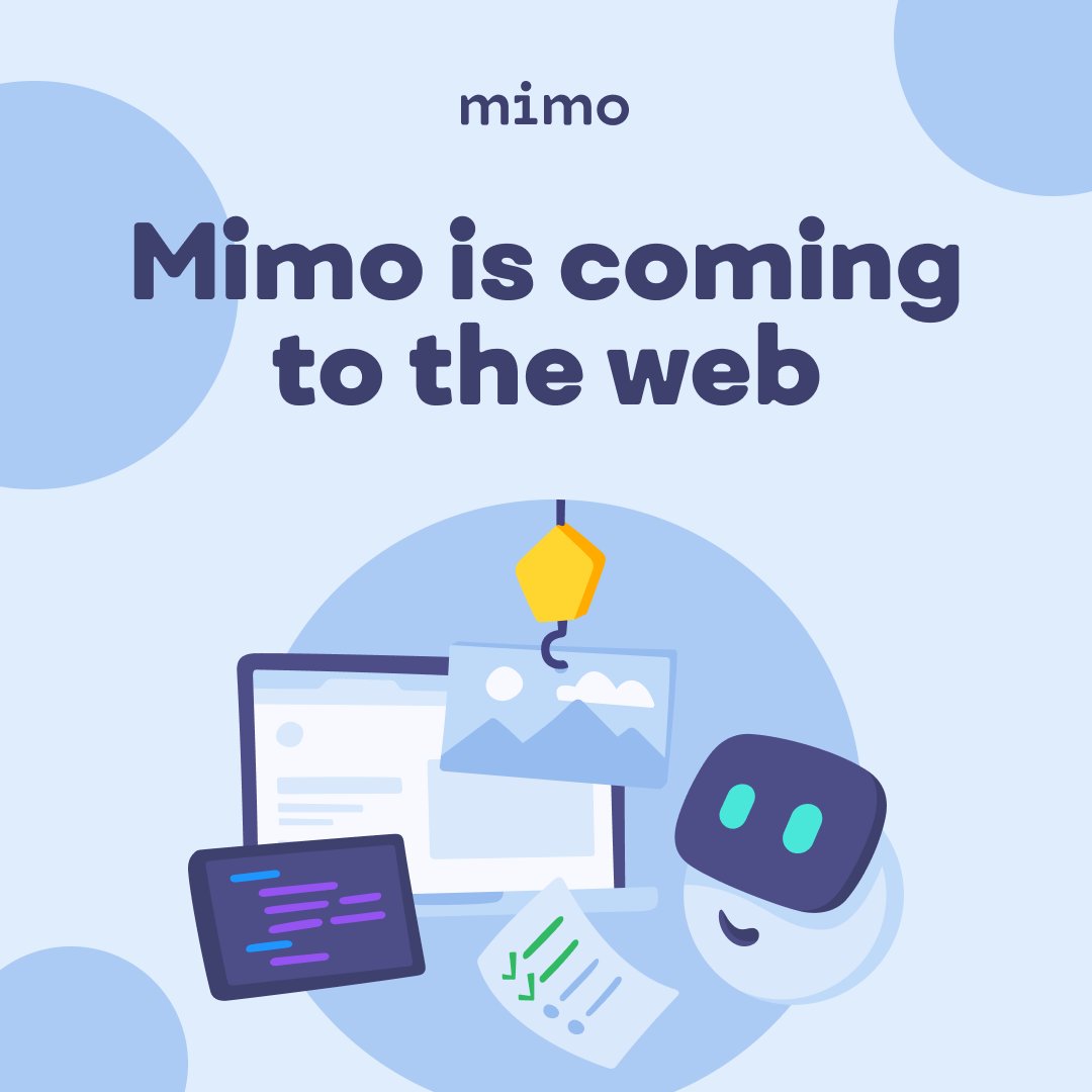 It’s official: Mimo on the web is in open beta. If you want to try out the Web Development track, just sign up or log in with your existing Mimo account: bit.ly/3Us9dBx. And, while learning, please share your feedback with us! #coding #LearnToCode #programming