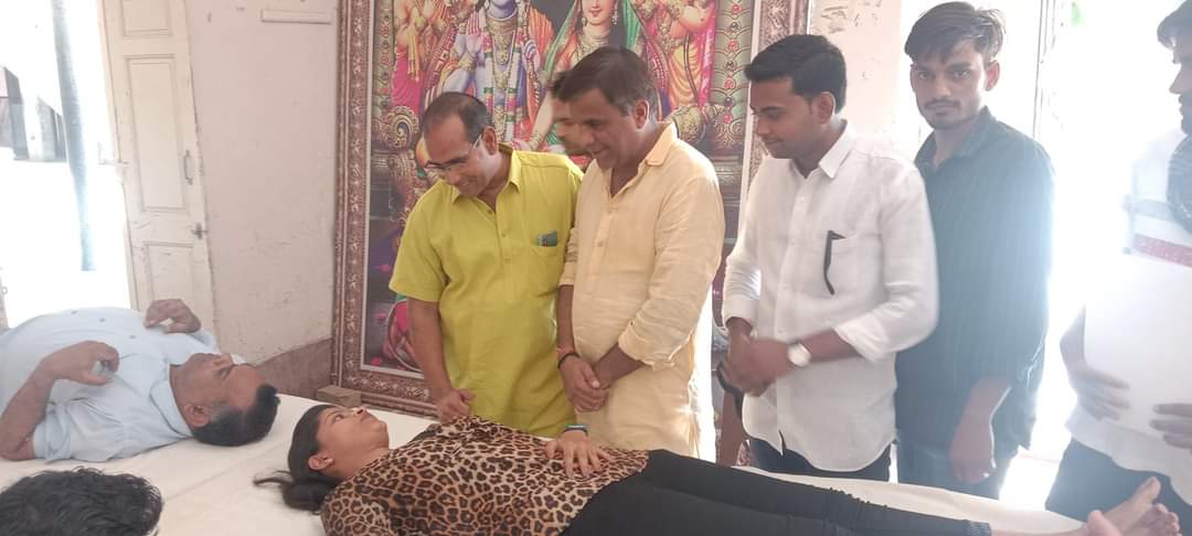 नोखा के 95 वें स्थापना दिवस पर नोखा जन सेवा समिति की तरफ से रक्तदान का आयोजन किया गया जिसमें 111 लोगों ने रक्तदान किया ,इसके लिए सभी कार्यकर्ताओं व रक्तदाताओं को हार्दिक बधाई एंव शुभकामनाएं ।
रक्तदान - महादान !
<a href="/biharibishnoi/">Biharilal Bishnoi</a>