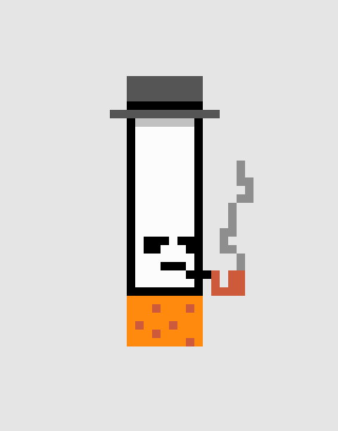 "Gentle cigarette "
  Is now available on "secondary market" 🥳🥳🥳
<a href="/objktcom/">objkt</a> 

In the link below:
objkt.com/asset/hicetnun…

#nft #objktcom  #nftcommunity #pixelart #nftcollectors #tezos #NFTcollections