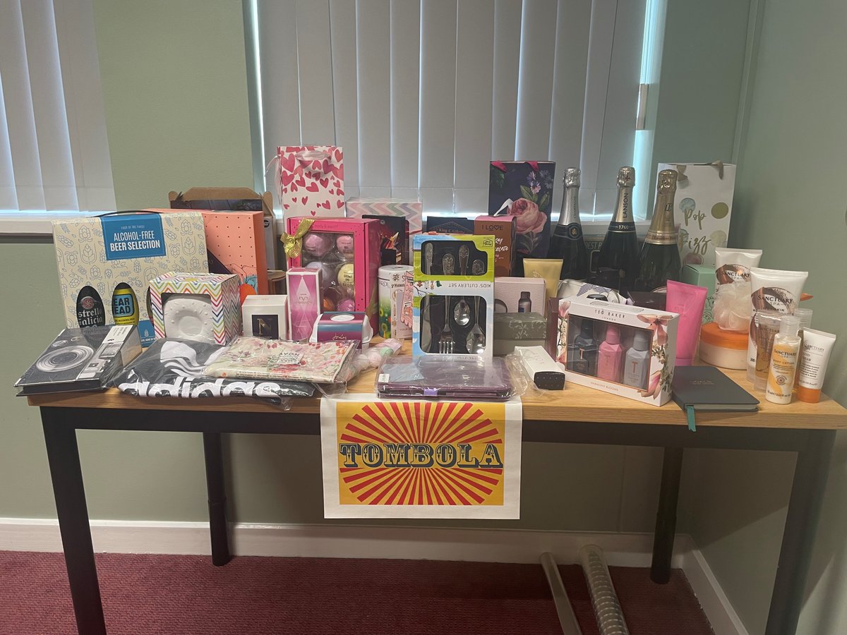 RushcliffeMHSOP's tweet photo. Today we did a tombola in memory of our late Secretary John Clegg who sadly lost his battle to bowel cancer on 17th April 22. We will be having a bench opening at Lings Bar on Thurs, and presenting our fundraising efforts to his family which will be donated to Bowel Cancer UK. https://t.co/h4BAJn1Rln