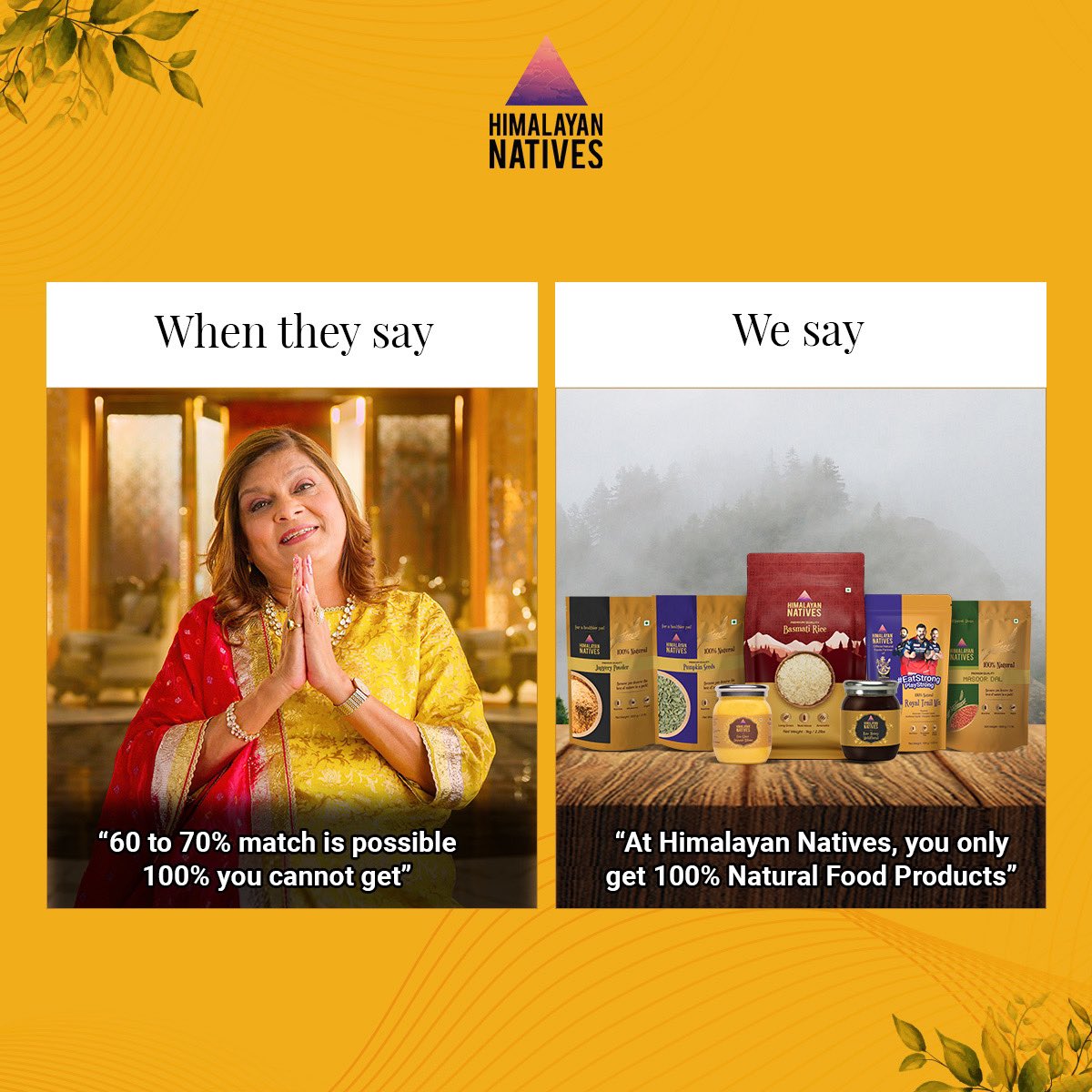 HN_Ind's tweet photo. Yes it's true! ๐ฏ
Himalayan Natives produces 100% vegetarian, unprocessed, unadulterated natural food products ๐ฟ
Visit our website & Order Now: https://t.co/3h0lKemS8X
#matchmaking #goodfood #allnaturalproducts #unprocessedfood #himalayannatives #naturalfoods https://t.co/YBWXOckhhy