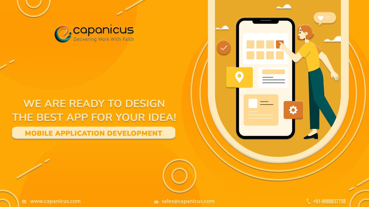 Capanicus's tweet photo. Our experienced developer's team designs the top idea for #mobile #app #development #services which are full-functional and perform a high-quality function.

#mobileapps #mobileappdevelopment #telemedicineapp #healthap #appdevelopmentcompany #tech #technology #appdeveloper https://t.co/tuABpMCuVc