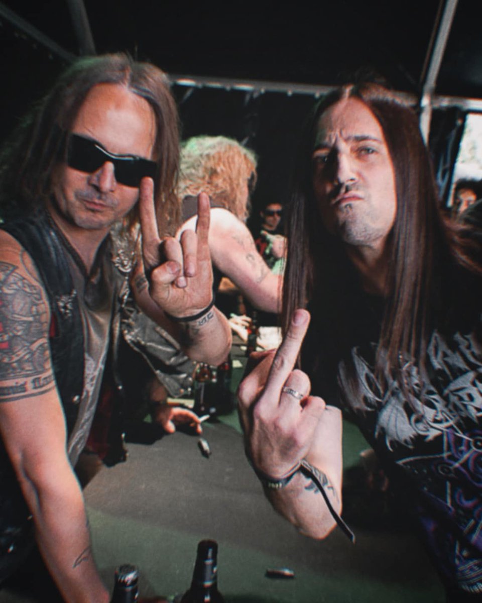 DaveintheClub's tweet photo. Really had a blast at @Metalitalia Festival 🔥
#Watain #Abbath #Asphyx #Tribulation #Necrophobic #Bulldozer #Sodom #Coroner #Blasphemer #Bolzer https://t.co/GhMgjKyWU7