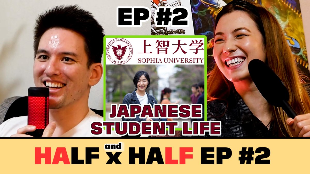 Episode 2 of the podcast is out! Today we talk about the experiences we had in Japanese university, specifically Sophia University -- otherwise known as Jochi Daigaku. youtu.be/fYX6CXtnbFQ <a href="/Shizzyx/">Shizuka Anderson | アンダーソン静香 🇯🇵🇨🇦</a> @MaxTatsuro