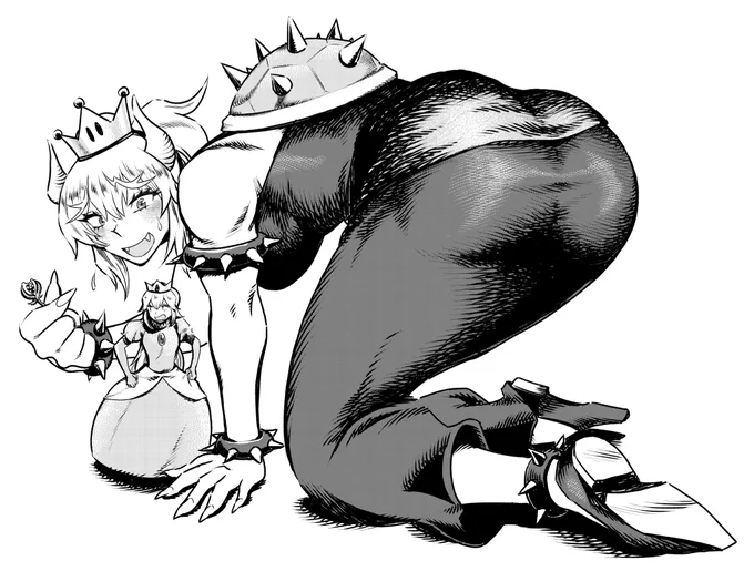 たくさん観ていただいてありがとうございます。こちらはこれまで描いたクッパ姫まとめです。 