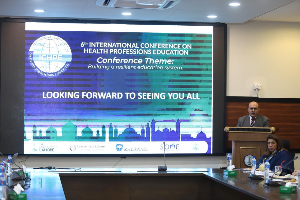 ICHPEofficial's tweet photo. Team ICHPE hosted a networking lunch to kick start conference activities officially.Lunch was attended by Principals and Director DMEs of all the collaborating institutes in Lahore.
#UCMD #UOL #ichpe22 #ICHPE @AroojMahwish @UCMDUOL1 @Tayyaba21105940 @aizaamin03 @KinzaAs61632521 https://t.co/slU3E5hXhY