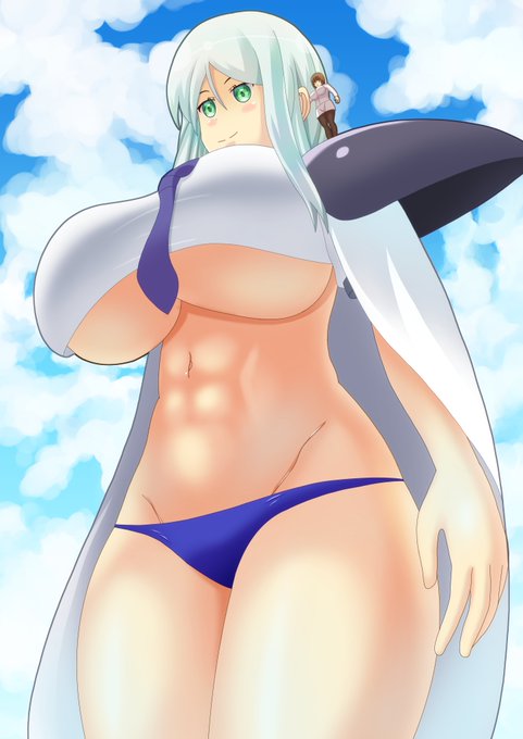 艦これのタ級(巨大娘)描いてみました 