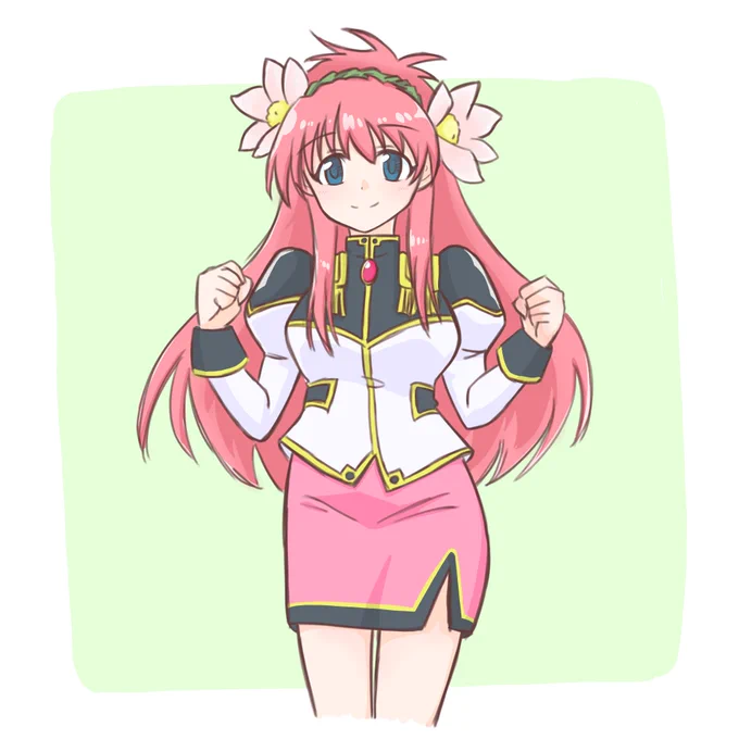Z観た!GAキャラの髪型は難しい。特に後頭部! #ギャラクシーエンジェル 