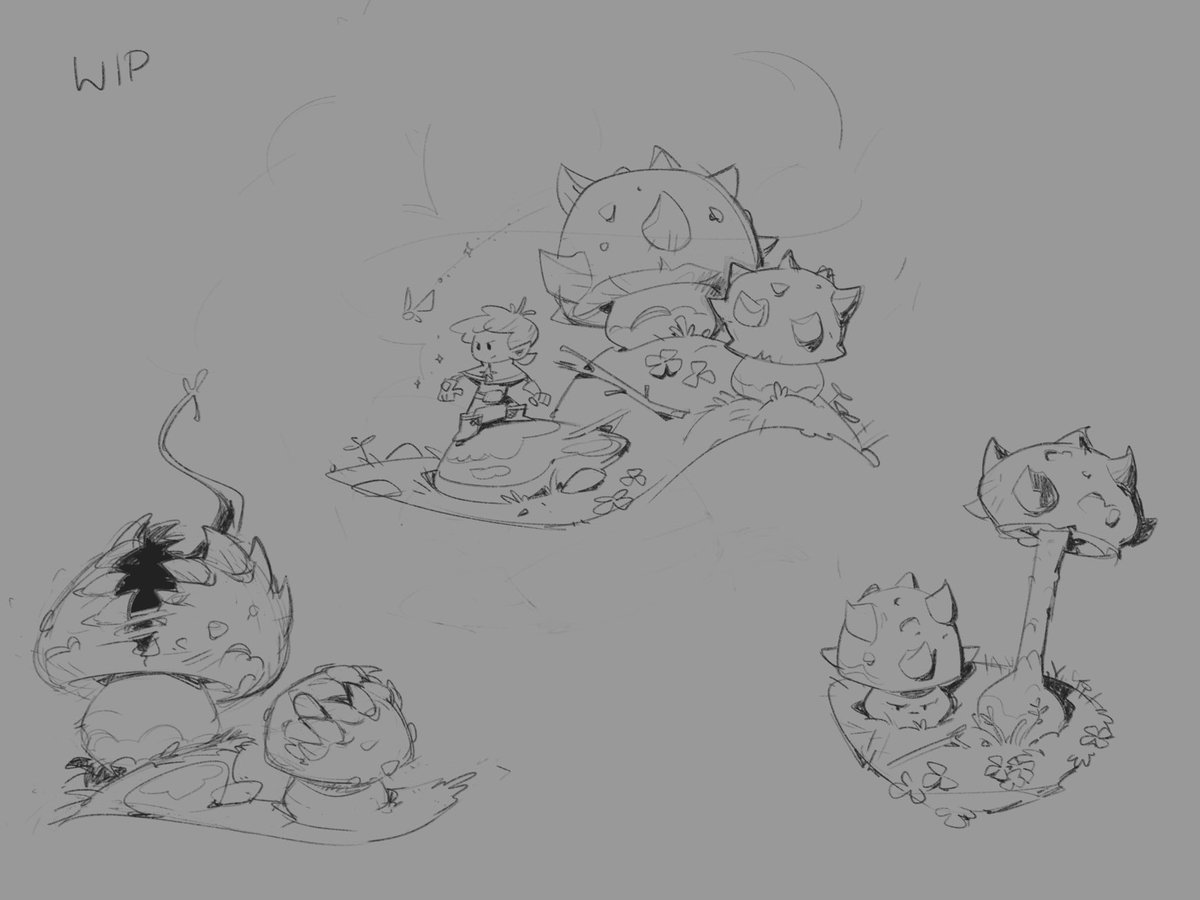 a few sketches inspired by my old game "Norys Escape" 