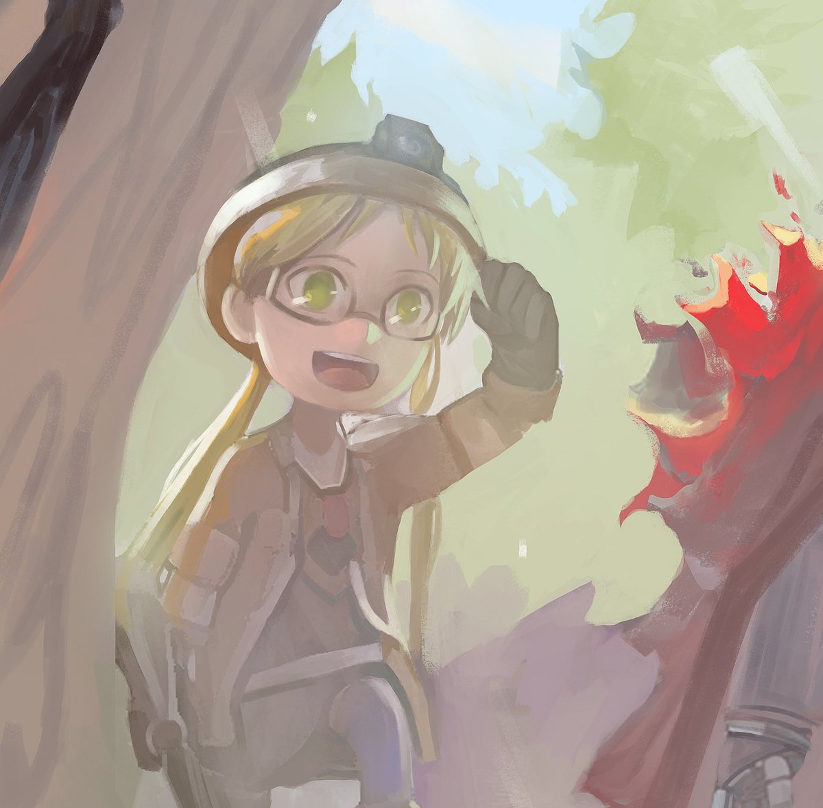 RazorSensei's tweet image. Hello everyone! 

Always wanted to make a lil' fanart of Made in Abyss since it's one of my fav. anime ever,so here it is !

I really enjoyed working on this piece (even though it took way too long ) and i hope that you'like it as well.

#Madeinabyss #fanart #nanachi #digitalart