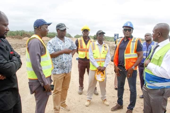 affaalliance's tweet photo. The 6km School Junction-Borteyman -Motorway Road project under President Akufo-Addo's government is progressing steadily..

#GovtInfrastructure https://t.co/3N08XMWP9e