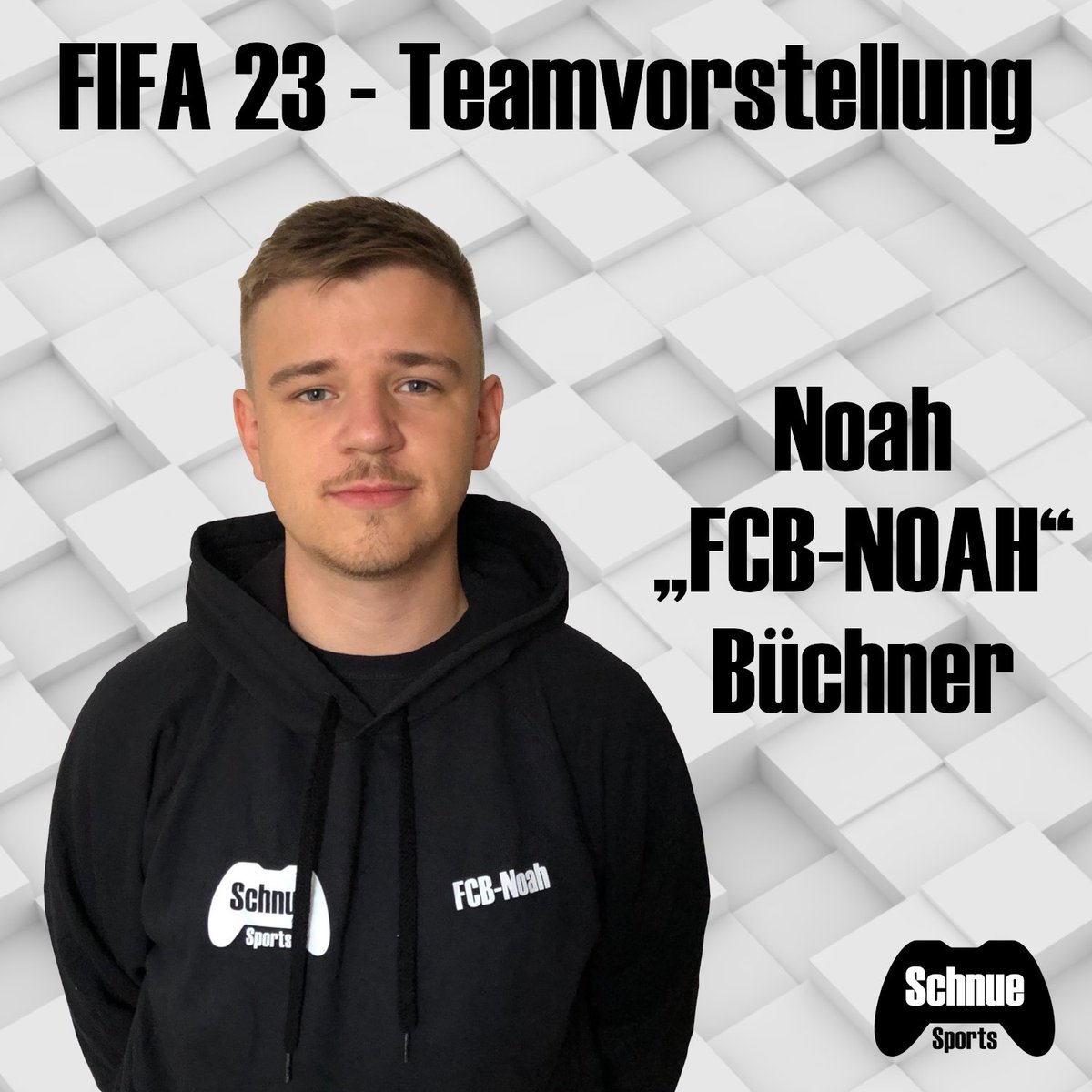 Vor genau einem Jahr wurde <a href="/fcbnoah_/">FCB-NOAH</a> ein Teil von SchnueSports. 🕰
Wir freuen uns, dass Noah auch in @EASPORTSFIFA 23 mit an Board ist. 🔥
Auf ein erfolgreiches Jahr! 💪🏻

#fifa23 #fifa #fut #fut23 #gaming #efootball #esports #esport