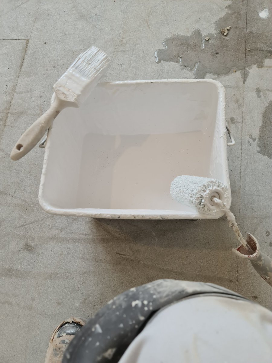 A day of undercoating a 3 storey house out for me