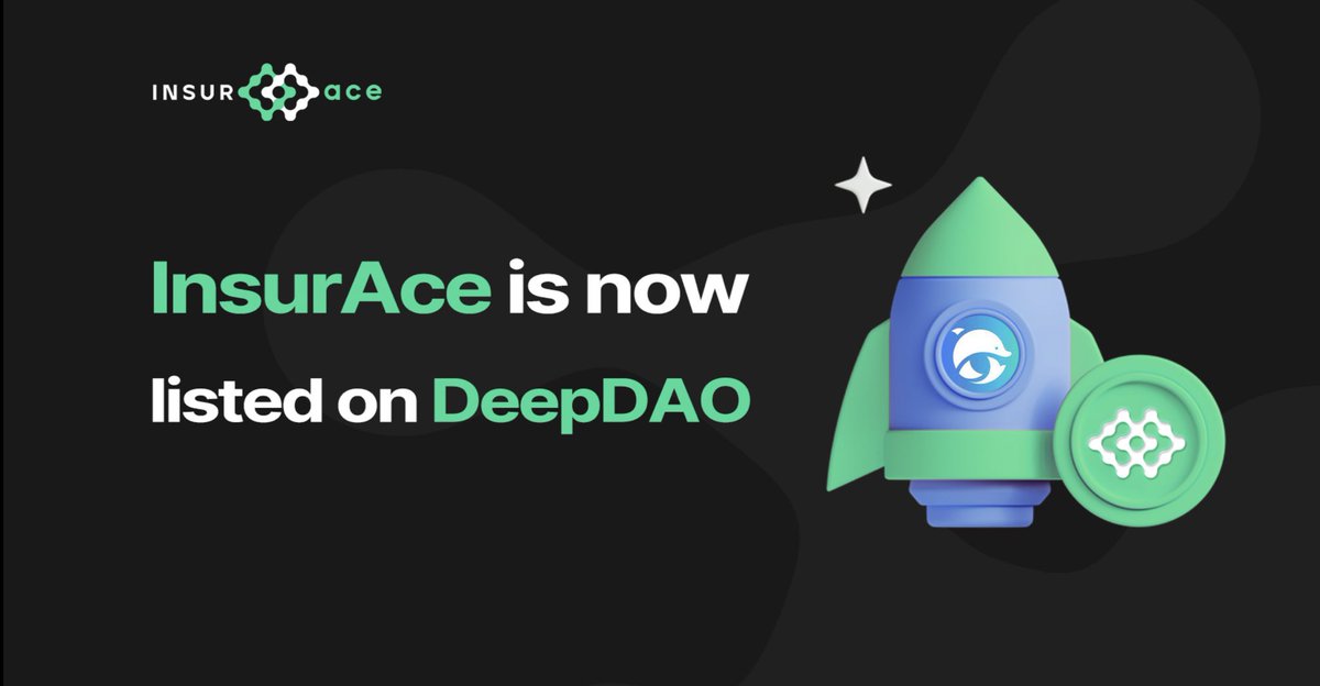Avalanche_Space's tweet photo. 🚀 @InsurAce_io is now listed on the world's fastest-growing DAO community, @DeepDAO_io
🚀 You can now get a closer look at their Governance Structure and important Voting Data with #DeepDao
🔽INFO
https://t.co/oRYHmBLrwO https://t.co/2LRtcfhuRw
