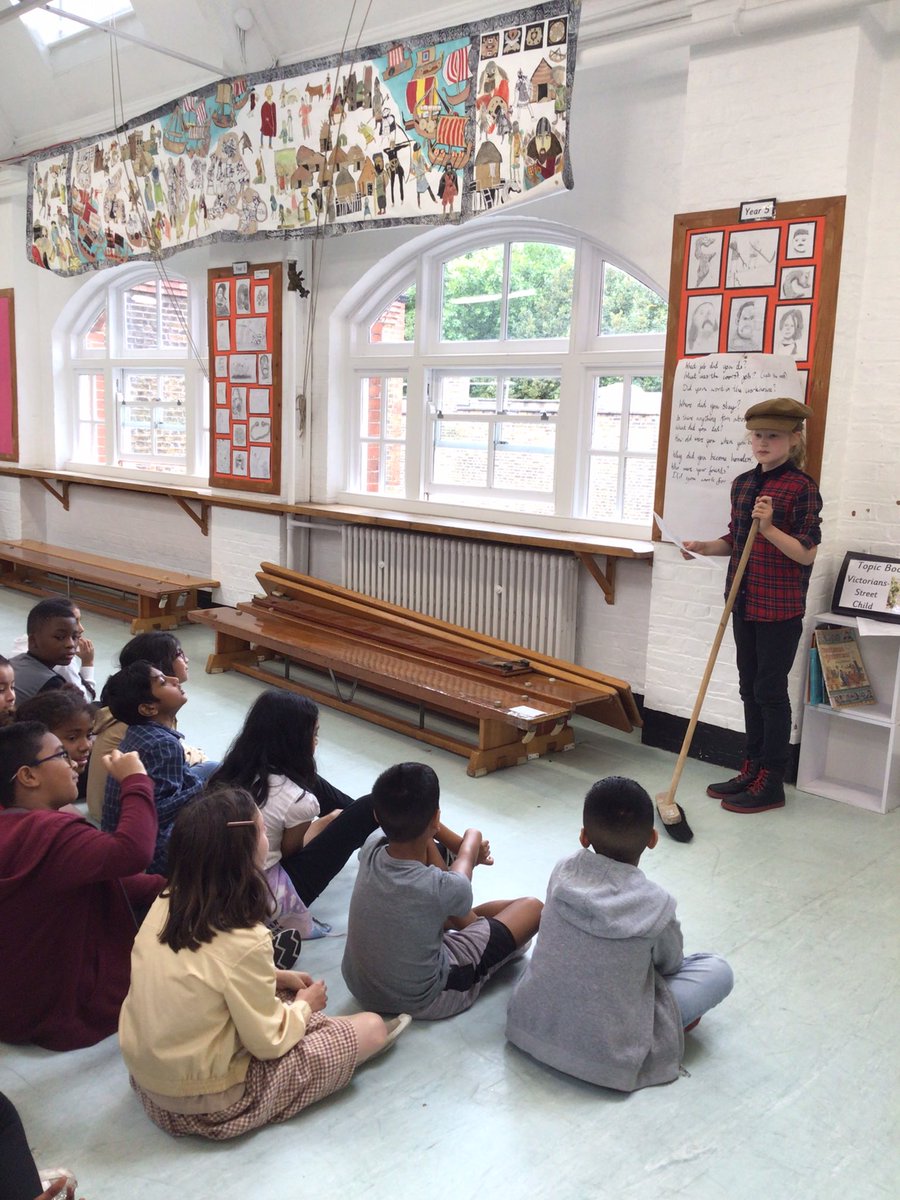 The children in Ruby and Amethyst class were visited by a Victorian street child called Jim Jarvis. He answered their questions about life on the streets.