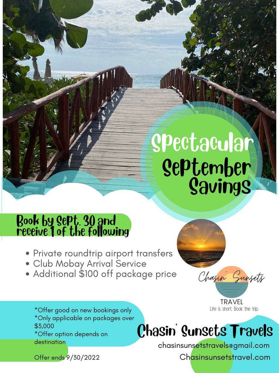 Chasin’ Sunsets Travel with Jill tweet media