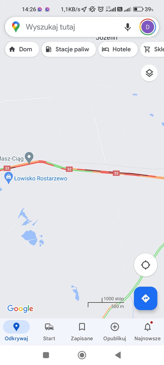 DragonStrazak's tweet photo. Droga #DK32 117km #Rostarzewo-#Rakoniewice zablokowana. Zderzenie dwóch pojazdów osobowych i samochodu ciężarowego. Służby na miejscu. https://t.co/1F8T7TKPtX