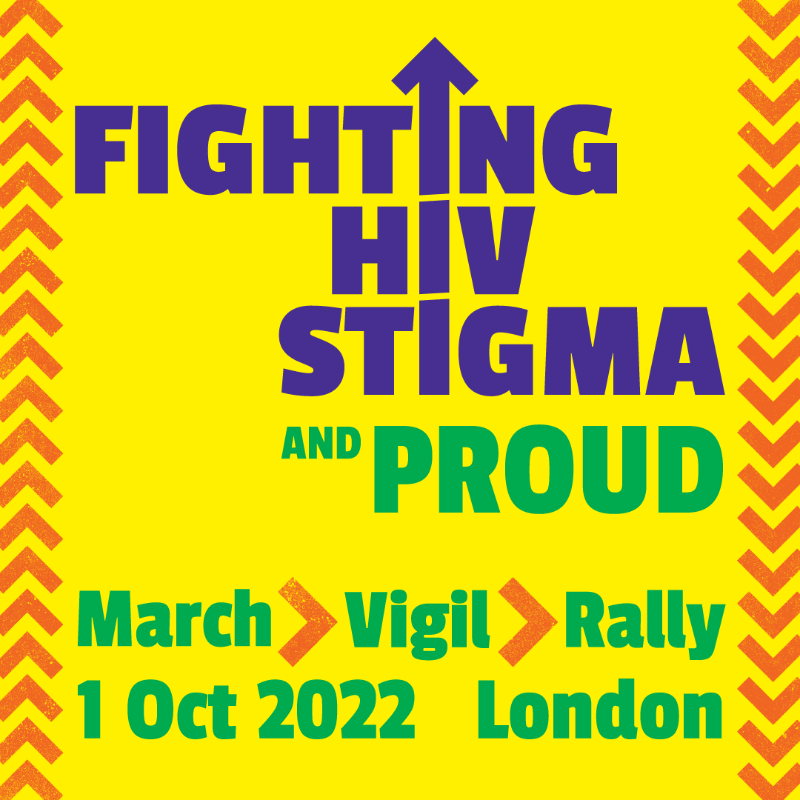 THTorguk's tweet photo. Stigma hurts people living with HIV. It stops people from talking openly about what the virus really means and puts people off getting tested.

We cannot let this stand. Join us and thousands of others on Saturday 1 October as we march against stigma.

Please RT.