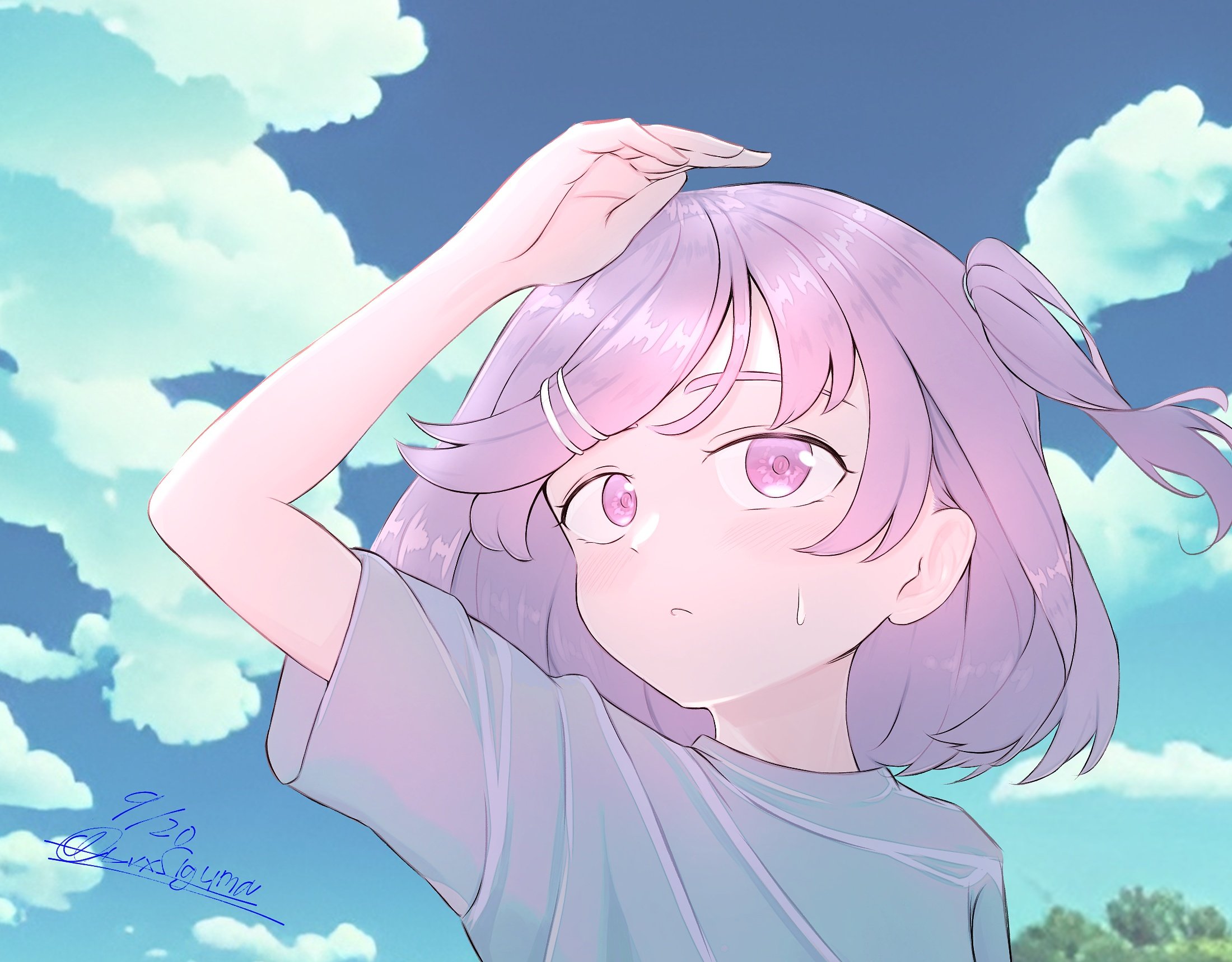 Doki Doki Blue Skies❄️ on Twitter  Grunge photos, Literature club, Anime