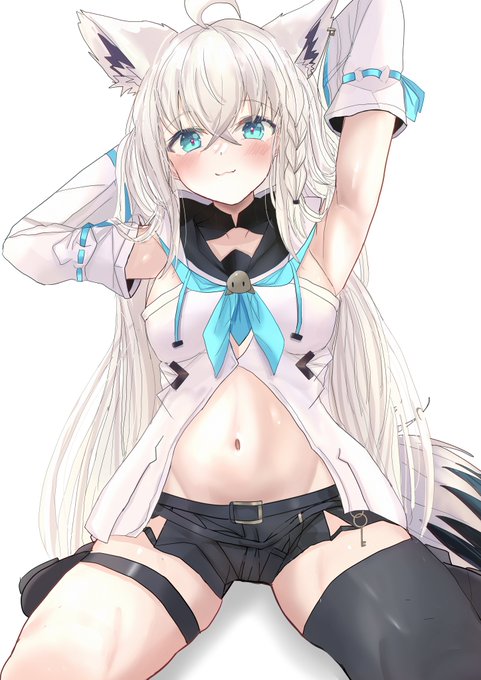 #絵フブキ
白上フブキさん描きました
ロング! 