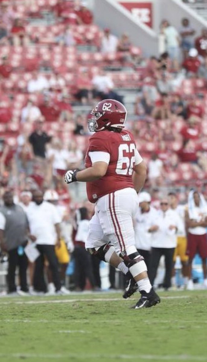 CFB247's tweet photo. Jackson “Mount” Roby 
Alabama, Offensive Line 2018-2022 https://t.co/MCyzSpZa95