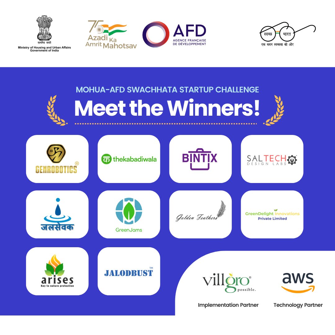 10 startups win Swachhata Startup Challenge award