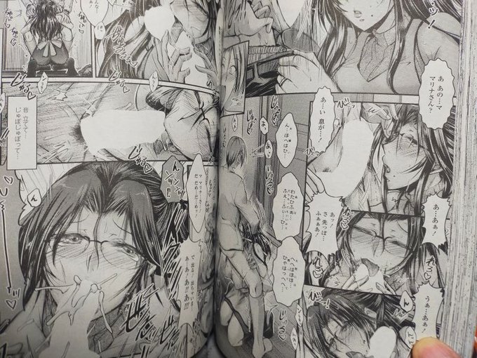 艶姫感想文 タケイツカサ先生。息子の友人が持ってきたのは昔出演していたAVだった…。こういうの大抵脅されたりなんだけど友人は母親の大ファンで明るいテイスト。口封じパターンだね❤ さりげなく息子も自分のAVでヌいてるw❤ とにかく描線が多くトーン仕上げも多めで迫力が凄い! 