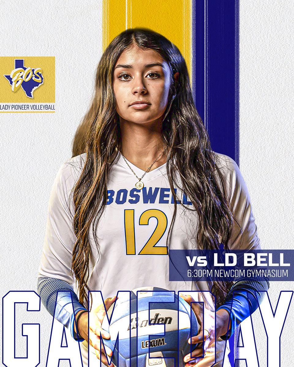 emsisdathletics's tweet photo. #GameDay for the Lady Pioneers!!!
@BOS_Volleyball (3-0) vs L.D. Bell
6:30 p.m. at Newcom Gymnasium, @boswellhs
#txhsvb #BeatBell #packthestands https://t.co/mysL0QGUBQ