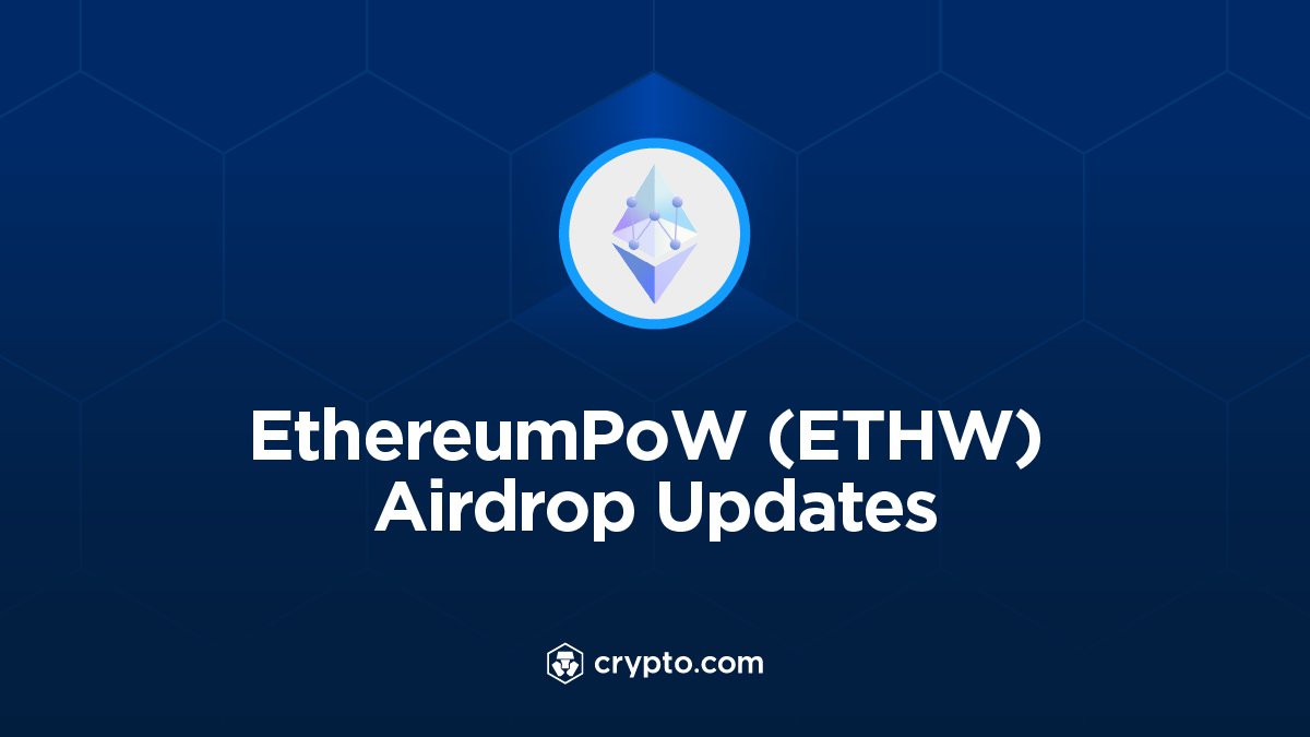 ✓ The $ETHW airdrop is complete in the https://t.co/vCNztATSCO App and  Exchange. Open your wallet to view the new balance.