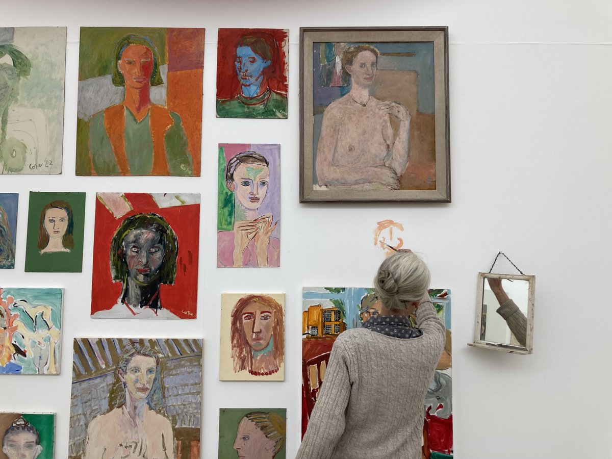 VisualCarlow's tweet photo. Install well underway for our new season of exhibitions opening on Friday.
All are welcome at the opening of the new exhibitions and for Culture Night at VISUAL on Friday 23rd September from 6pm.
#VisualCarlow #NewSeason #CultureNight #ElizabethCope #CliodhnaTimoney #ClareBreen https://t.co/JMd6zWtdoq