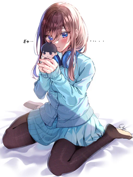 落描き三玖… 