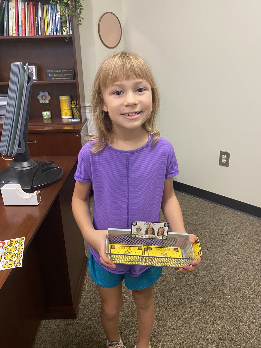 This sweet Ranger got to “Level Up” her Creek Cash today!!! So proud of you Stella!! 🤎💚