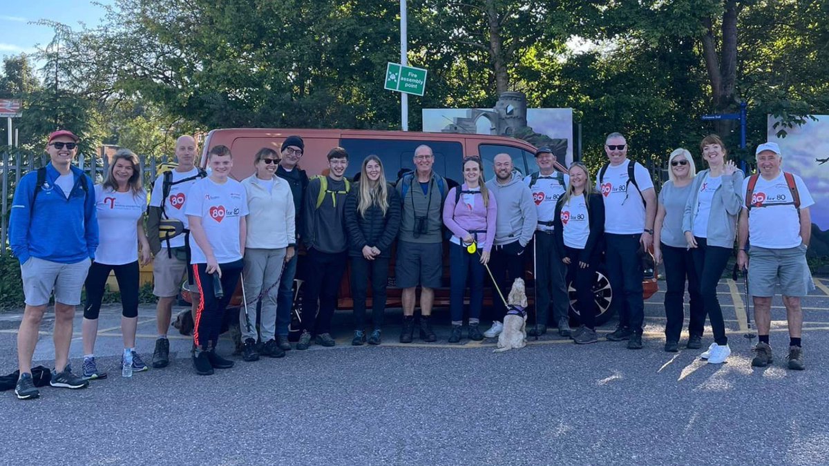 Thank you also to our community of #aorticdissection patient supporters joined by our trustees, taking part in the UK version of <a href="/MarfanFdn/">TheMarfanFoundation</a>'s Walk for Victory.

#TeamAorta representing #MarfanSyndrome and #Bicuspid Aortic Valve Disease patients. #80for80 <a href="/JoanneLJackson/">Joanne</a>.
